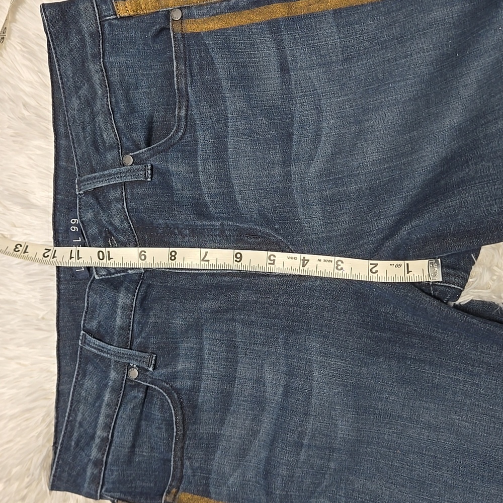 Level 99 Blue Tudexo Striped High-Rise Skinny Jeans Size 30 - Picture 7 of 16